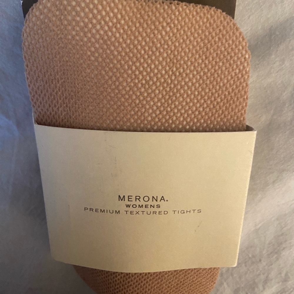 NET Fishnet Tights in Tan